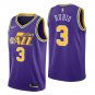 Ricky Rubio #3 Utah Jazz Swingman Player Men's Jersey Purple Size L