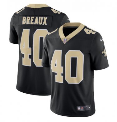 Delvin Breaux #40 New Orleans Saints Limited Player Jersey Men's Black Size XXXL