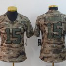 Patrick Mahomes #15 Kansas City Chiefs Salute to Service Limited Player Jersey Youth Camo Size S