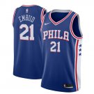Joel Embiid #21 Philadelphia 76ers Swingman Jersey Men's Blue Icon Edition Size XXL