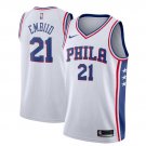 Joel Embiid #21 Philadelphia 76ers Swingman Jersey Men's White Association Edition Size XXL