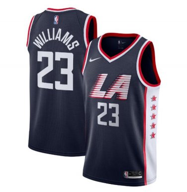 Lou Williams #23 LA Clippers 2018/19 Swingman Jersey City Edition Navy Size S