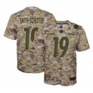 JuJu Smith-Schuster #19 Pittsburgh Steelers Salute to Service Limited Jersey Youth Camo Size XL