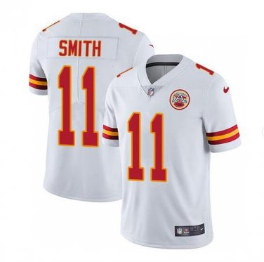 Alex Smith #11 Kansas City Chiefs Limited Player Jersey Men's White Size M