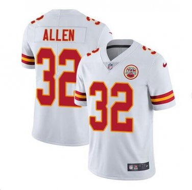 Marcus Allen #32 Kansas City Chiefs Limited Player Jersey Men's White Size S