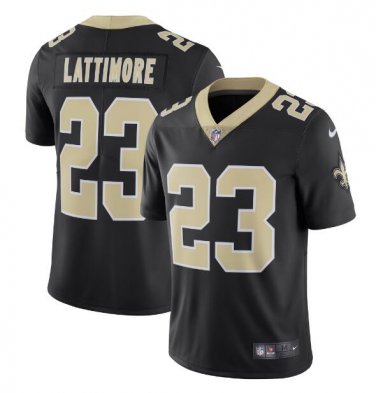 Marshon Lattimore #23 New Orleans Saints Limited Player Jersey Men's Black Size L