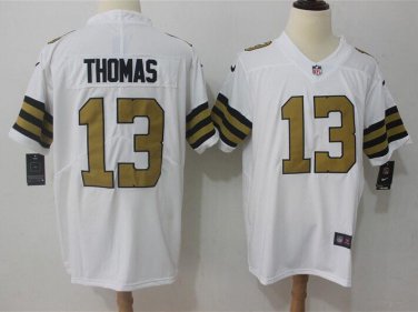 Michael Thomas #13 New Orleans Saints Color Rush Limited Player Jersey Men's White Size M