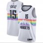 Nikola Jokic #15 Denver Nuggets 2018/19 Swingman Men's Jersey City Edition White Size S