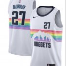 Jamal Murray #27 Denver Nuggets 2018/19 Swingman Men's Jersey City Edition White Size M