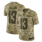 Keenan Allen #13 Los Angeles Chargers Salute to Service Limited Player Jersey Men's Camo Size M