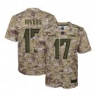 Philip Rivers #17 Los Angeles Chargers Salute to Service Limited Jersey Youth Camo Size XL