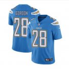 Melvin Gordon #28 Los Angeles Chargers Limited Player Jersey Men's Blue Size M