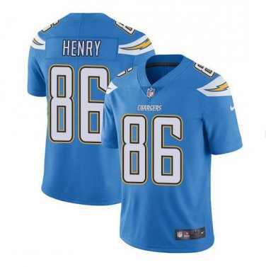 Hunter Henry #86 Los Angeles Chargers Limited Player Jersey Men's Blue Size L