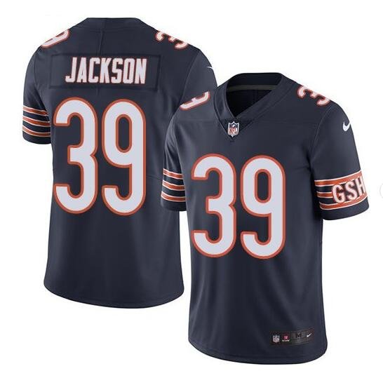 Eddie Jackson #39 Chicago Bears Limited Player Jersey Men's Navy Size XL
