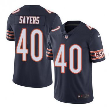 Gale Sayers #40 Chicago Bears Limited Player Jersey Men's Navy Size L