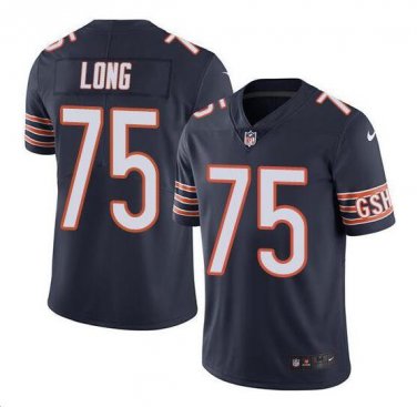 Kyle Long #75 Chicago Bears Limited Player Jersey Men's Navy Size XXL