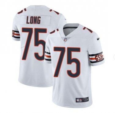 Kyle Long #75 Chicago Bears Limited Player Jersey Men's White Size XXXL