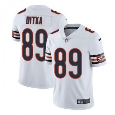 Mike Ditka #89 Chicago Bears Limited Player Jersey Men's White Size M