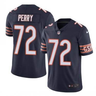 William Perry #72 Chicago Bears Limited Player Jersey Men's Navy Size L
