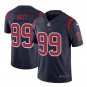 J.J. Watt #99 Houston Texans Color Rush Limited Player Jersey Men's Navy Size L