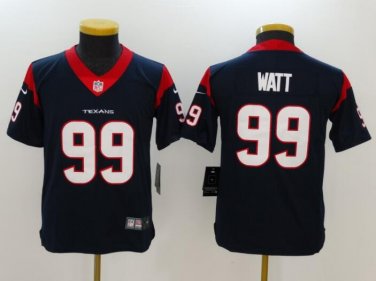 J.J. Watt #99 Houston Texans Limited Player Jersey Youth Navy Size M