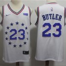 Jimmy Butler #23 Philadelphia 76ers 2018/19 Swingman Men's Jersey Earned Edition White Size S