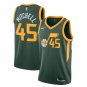 Donovan Mitchell #45 Utah Jazz 2018/19 Swingman Men's Jersey Earned Edition Green Size XL