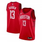 James Harden #13 Houston Rockets 2018/19 Swingman Men's Jersey Earned Edition Red Size XXL