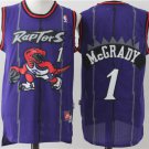Tracy McGrady #1 Toronto Raptors Hardwood Classics Men's Jersey Purple Size XL
