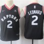 Kawhi Leonard #2 Toronto Raptors Swingman Youth Jersey Statement Edition Black Size XL