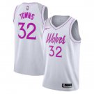 Karl-Anthony Towns #32 Minnesota Timberwolves 2018/19 Men's Jersey Earned Edition White Size XXL