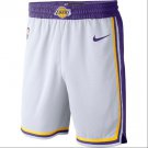 Los Angeles Lakers 2018/19 Swingman Men's Pants White Size M