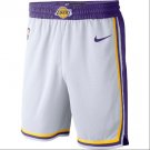 Los Angeles Lakers 2018/19 Swingman Men's Pants White Size L