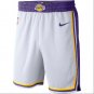 Los Angeles Lakers 2018/19 Swingman Men's Pants White Size L