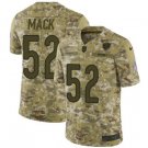 Khalil Mack #52 Chicago Bears Salute to Service Limited Jersey Men's Camo Size L