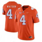 Deshaun Watson #4 Clemson Tigers College Football Limited Player Jersey Men's Orange Size XXL