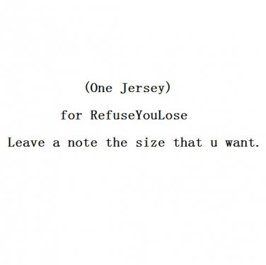 One Hockey Jersey,leave a note the size that u need.Free shipping