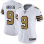 Drew Brees #9 New Orleans Saints Color Rush Limited Player Jersey Women's White Size S