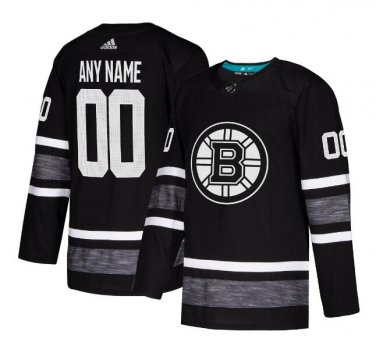 Custom Boston Bruins 2019 All-Star Game Parley Men's Jersey Black Size S M L / XXXL Available