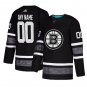 Custom Boston Bruins 2019 All-Star Game Parley Men's Jersey Black Size S M L / XXXL Available