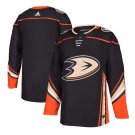 Anaheim Ducks Home Blank Men's Jersey Black Size M