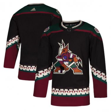 Arizona Coyotes Alternate Blank Men's Jersey Black Size XXXL