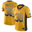 Todd Gurley II #30 Los Angeles Rams Limited Player Jersey Men's Yellow Drift Fashion Size M