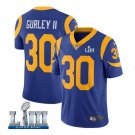 Todd Gurley II #30 Los Angeles Rams 2019 Super Bowl LIII Limited Player Jersey Men's Royal Size L
