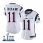Julian Edelman #11 New England Patriots 2019 Super Bowl LIII Limited Jersey Women's White Size XXL