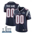 Custom New England Patriots 2019 Super Bowl LIII Limited Jersey Men's Navy Size S M L XL XXL XXXL