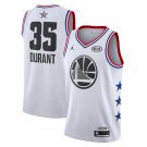 Kevin Durant #35 Golden State Warriors 2019 All-Star Game Swingman Jersey Men's White Size L