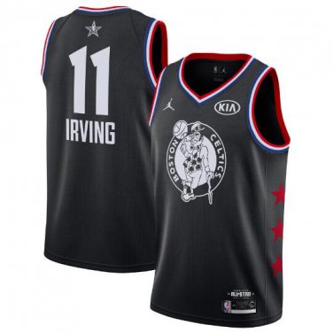 Kyrie Irving #11 Boston Celtics 2019 All-Star Game Swingman Jersey Men's Black Size S