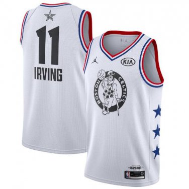 Kyrie Irving #11 Boston Celtics 2019 All-Star Game Swingman Jersey Men's White Size M