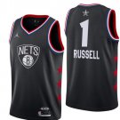 D'Angelo Russell #1 Brooklyn Nets 2019 All-Star Game Swingman Jersey Men's Black Size XL